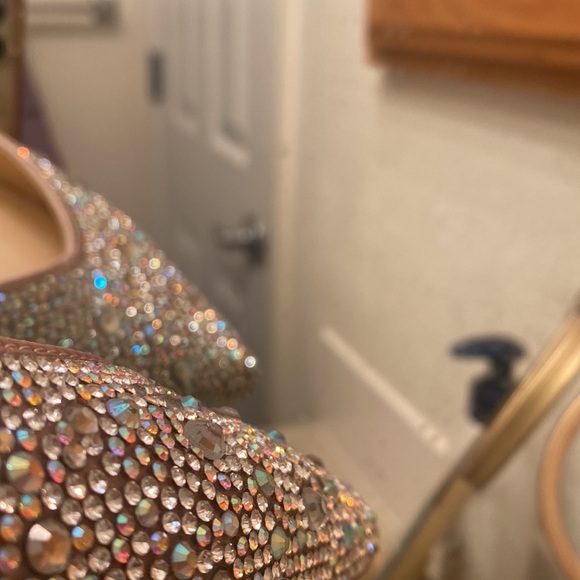 Betsy Johnson rhinestone flats - Picture 5 of 6